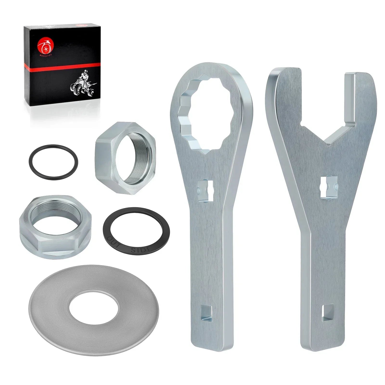 41mm Rear Axle Nut Wrench & Washer Seal for Honda FourTrax (1985–2004)