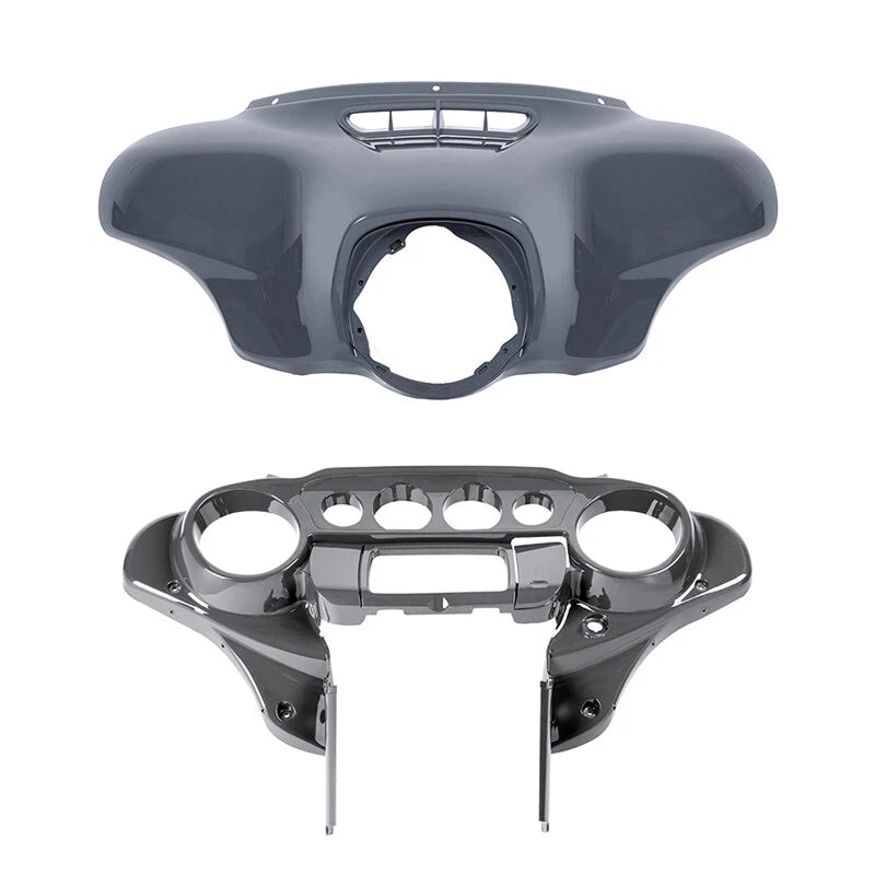 Inner & Outer Fairings for Harley Touring FLHX FLHT (2014–2023) Gunship Gray