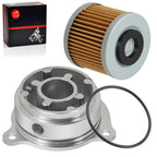 Oil Filter Cover w/ O-Ring for Yamaha V Star 1100 XVS1100 (1999–2009)