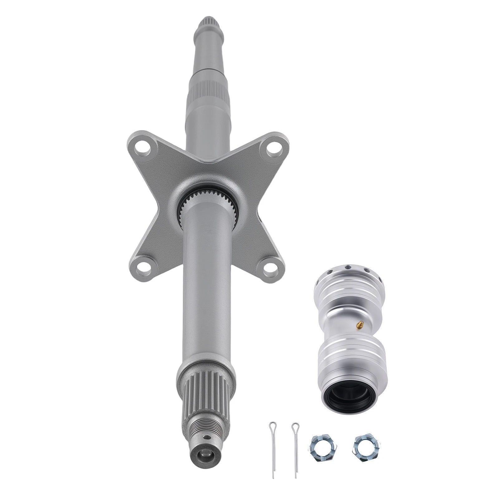 Rear Axle for Honda ATV TRX450R (2006–2009) w/Nuts & Bearing 42500-HP1-000