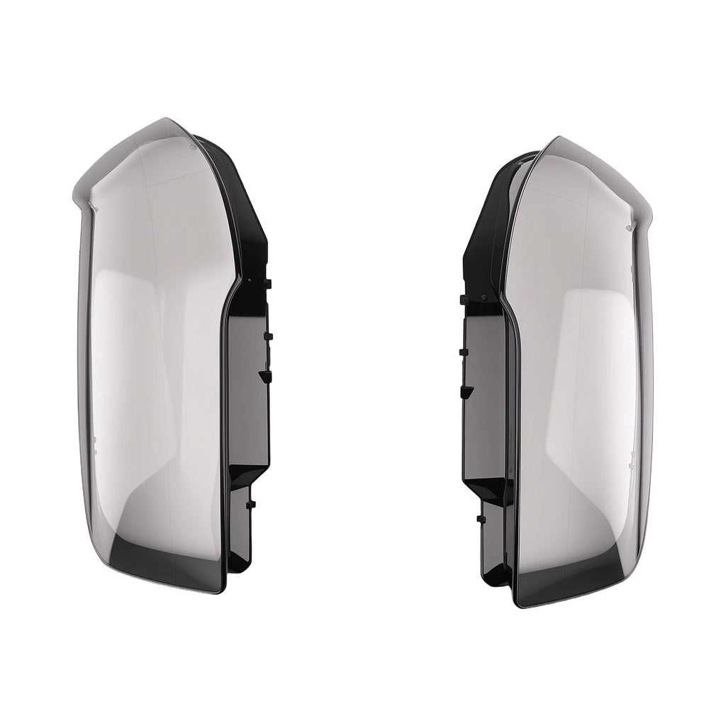 Set of 2 Clear Headlight Lens Covers for BMW X3 (2004-2010)