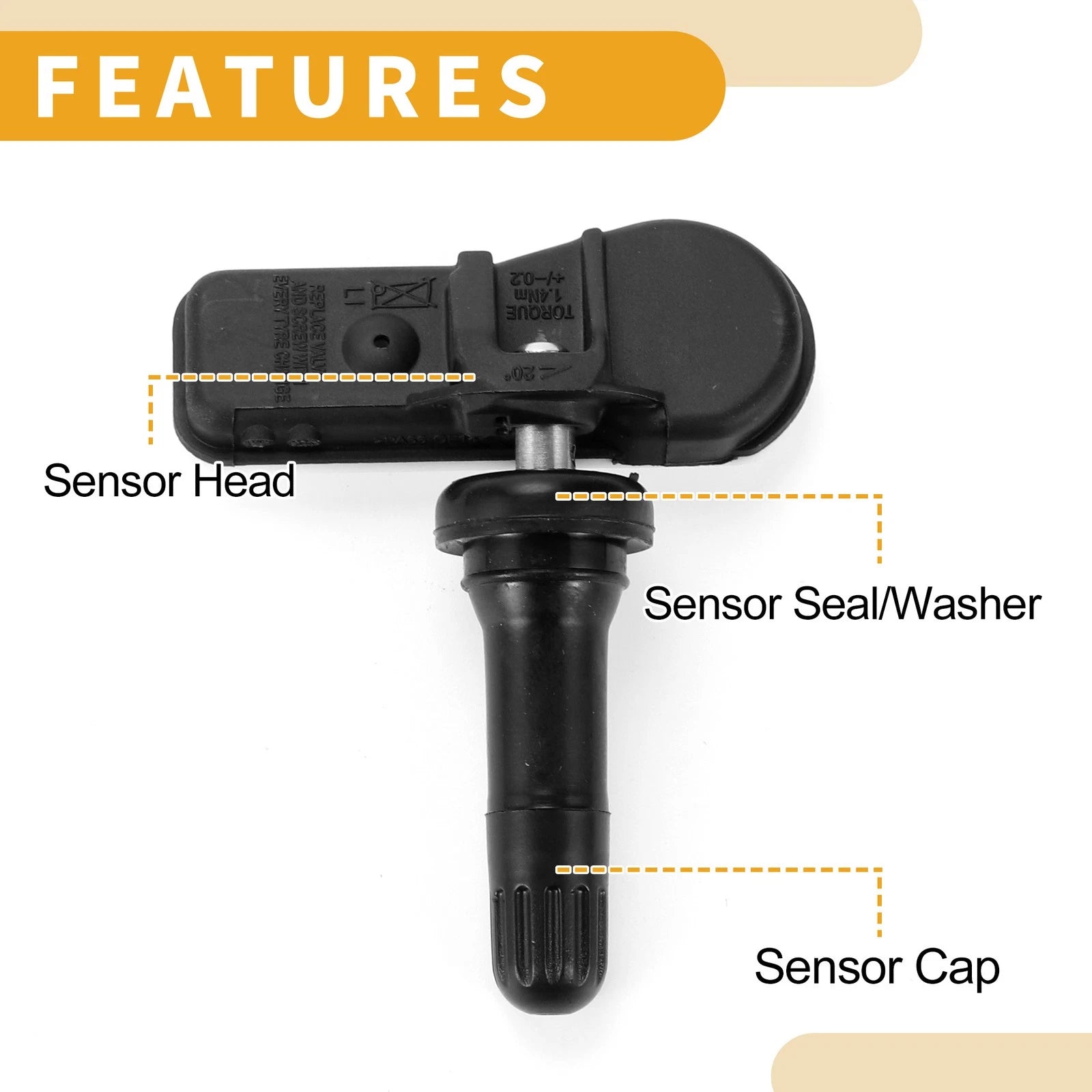 Tire Pressure Sensor for Subaru Legacy (2014–2019) 433MHz No.28103FJ000