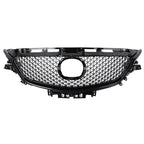 Honeycombe Mesh Front Bumper Grille for Mazda 6 Atenza (2017-2018) Black