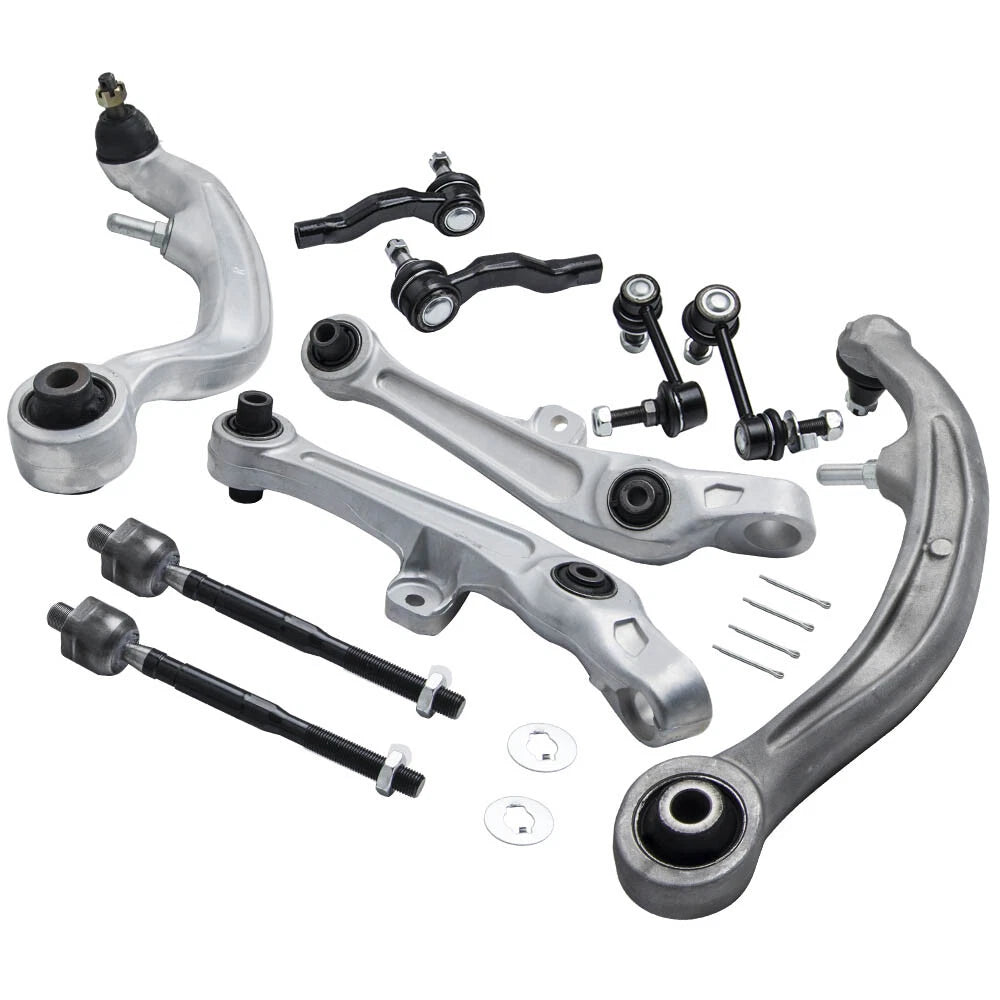Set of 10 Front Lower Control Arms with Ball Joints for Nissan G35 350Z (2003–2009)