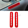 Glossy Red Door AC Outlet Ventilation Grille Cover for Challenger (2015–2023)