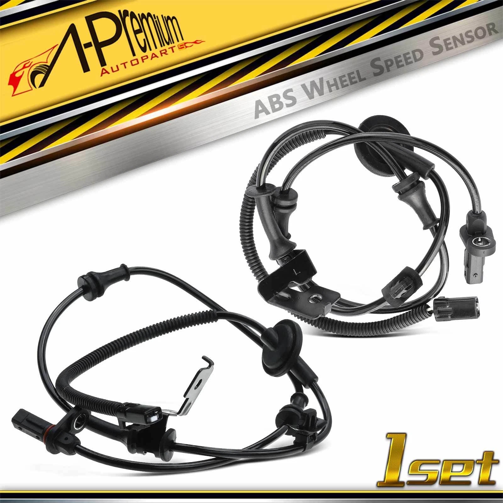 2X Rear ABS Wheel Speed Sensors for Kia Forte (2014–2015)