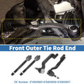 4 x Front Inner Outer Tie Rod End Links for Chrysler 300 & Dodge Charger