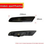 2X Smoke Lens Front Bumper Side Marker Lights for Lexus ES300 ES330