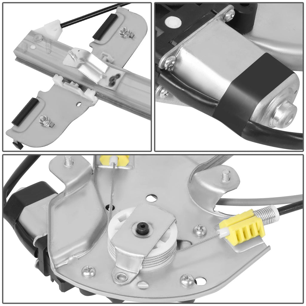 Electric Rear Right Window Regulator w/ Motor for Buick LeSabre (2000–2005)