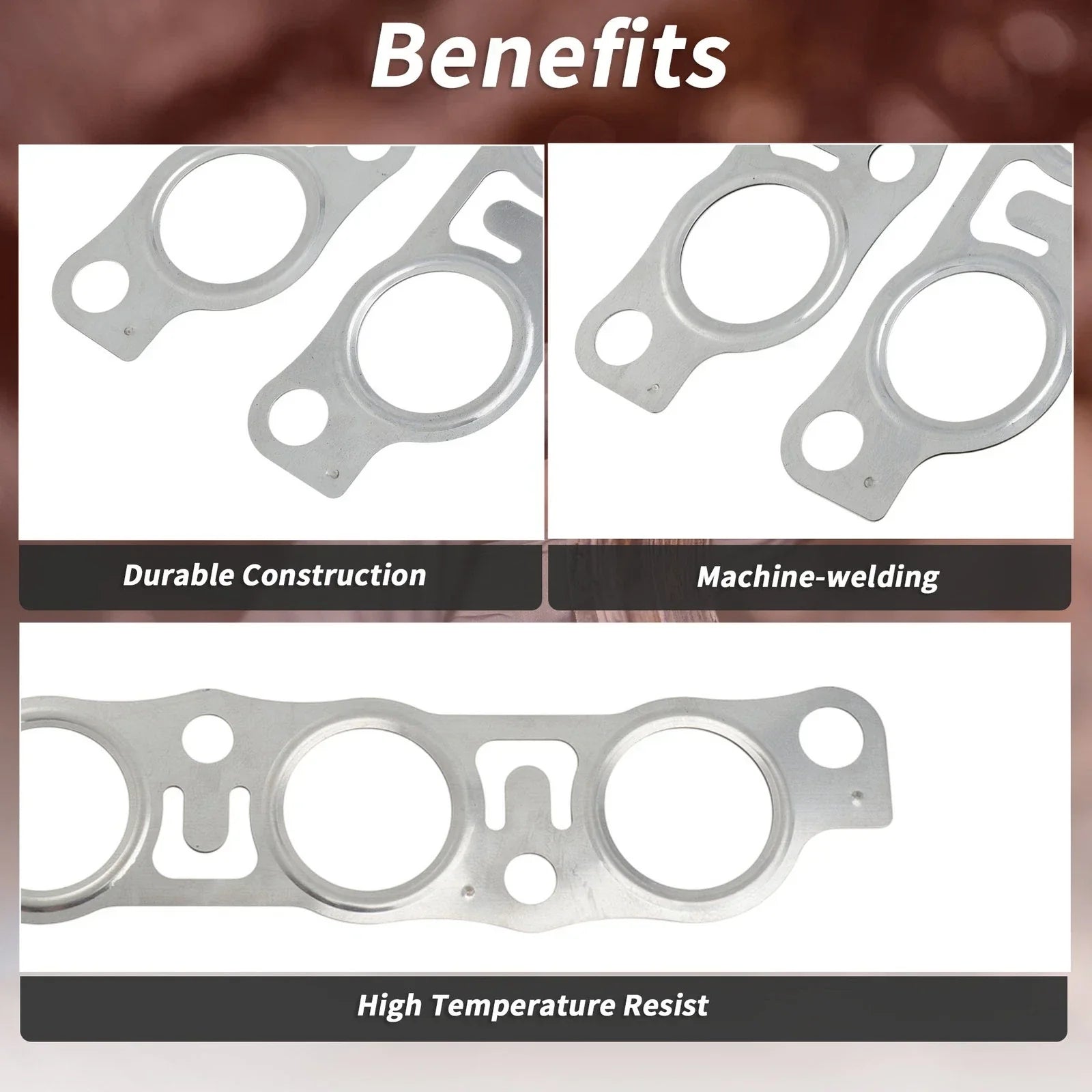 Exhaust Manifold Header Gaskets 2 x for Lexus IS (1999-2005)