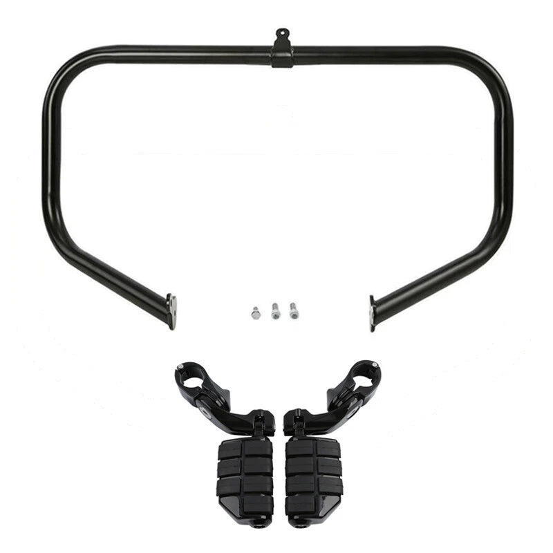 Engine Guard Bar & Footpeg Pegs for Harley Touring (2009–2024)