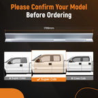 Set of 4 Outer Rocker Panels & Cab Corners for Ford F-150 (2009–2014)