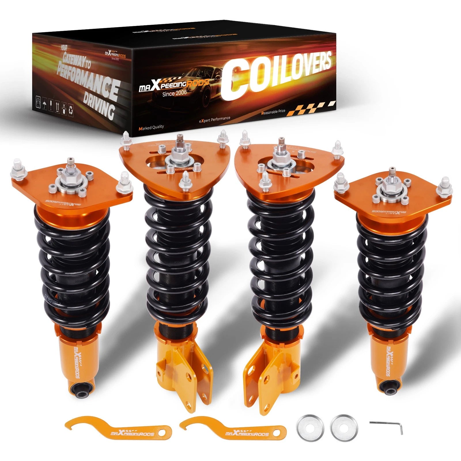 Adjustable Coilovers Lowering Kit for Subaru Impreza (2008–2014)