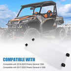 Clear Scratch Resistant Flip Windshield for Polaris General 1000 (2016-Present)