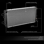 Aluminum Core Radiator DPI 2935 for Chevrolet Express Savana 2500 (2006–2022)