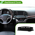 Dashboard Cover for Toyota Harrier 60 Series (2016–2019) Black Anti-Slip