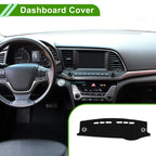 Dashboard Cover for Toyota Harrier 60 Series (2016–2019) Black Anti-Slip
