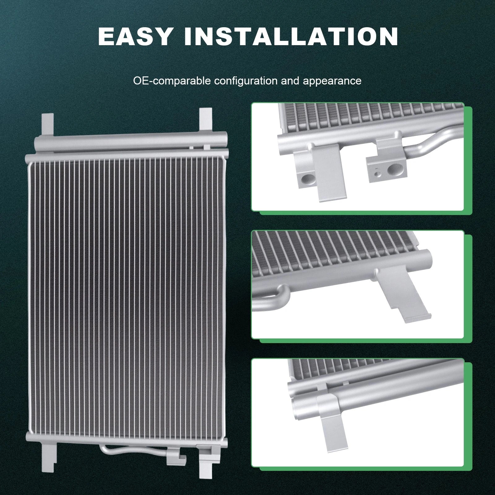 AC Condenser for Volkswagen Golf Alltrack GTI (2015–2019)