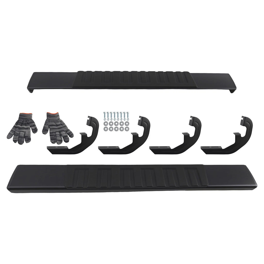 Nerf Bars Running Board for Silverado Sierra HD 1500-3500 (2019–2025) Non-Slip
