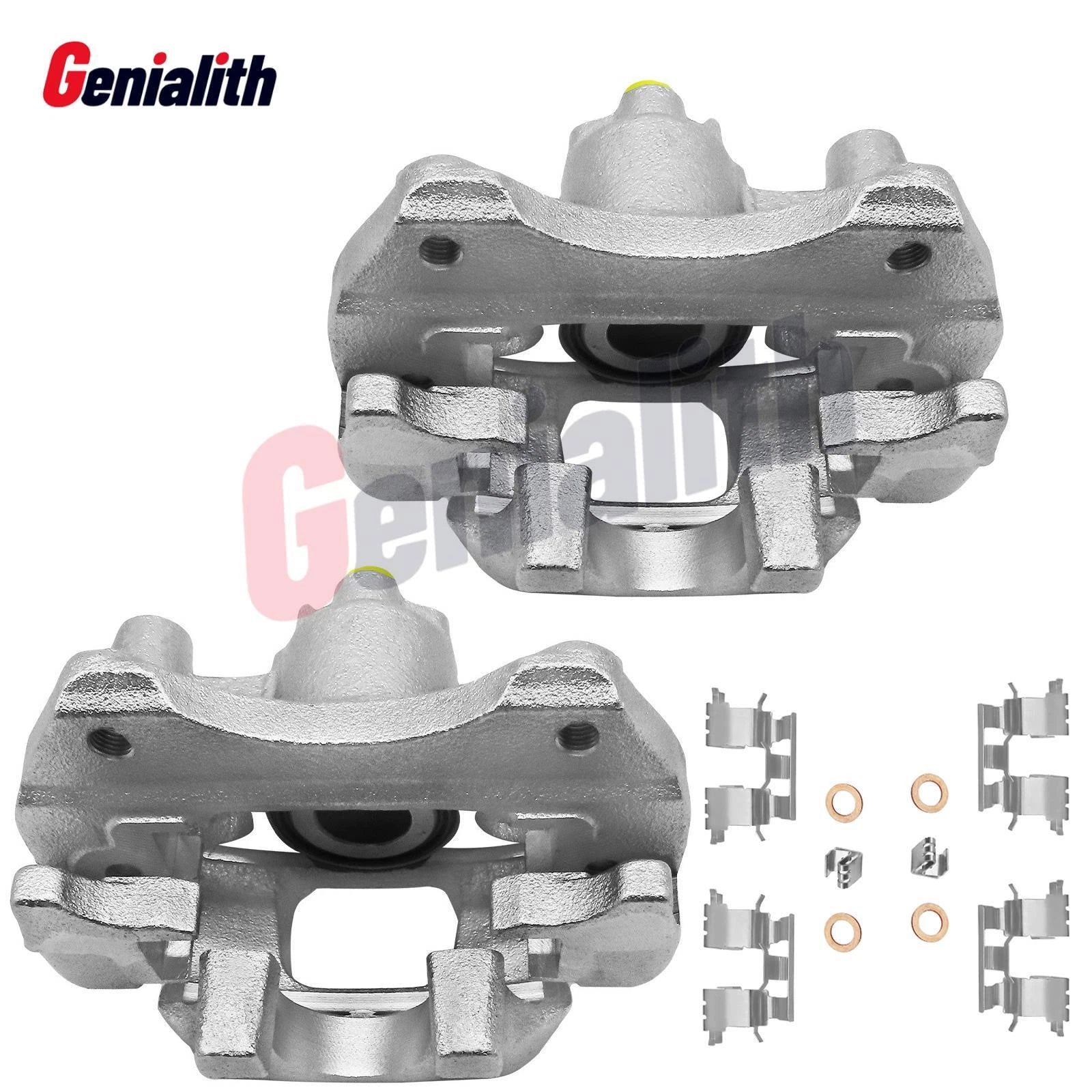 Set of 2 Rear Disc Brake Caliper Brackets for Toyota Highlander (2001–2003)