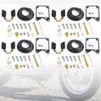 4X Carburetor Rebuild Repair Kit for Yamaha Virago 750 XV750 (1981–1983) T9