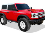 Black Overland Slider Drop Steps for Ford Bronco (2021-2026)