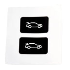 Button Repair Decal Sticker for BMW 3 5 7 Series (F01 F02 F10 F11 F20 F30 F35)