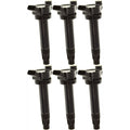 Set of 6 Ignition Coils for Lexus RX400h, Toyota Solara, Highlander, ES330, Sienna
