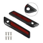 Saddlebag Latch Cover for Harley Touring Road Glide King (2014–2023) Carbon Red