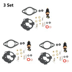 Set of 3 Carburetor Rebuild Kits 27132-71 for Harley FL FX XL (Pre-1976)