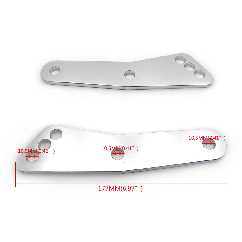 Silver Lowering Links for Honda CBR 600 F4 F4i (1999–2006)