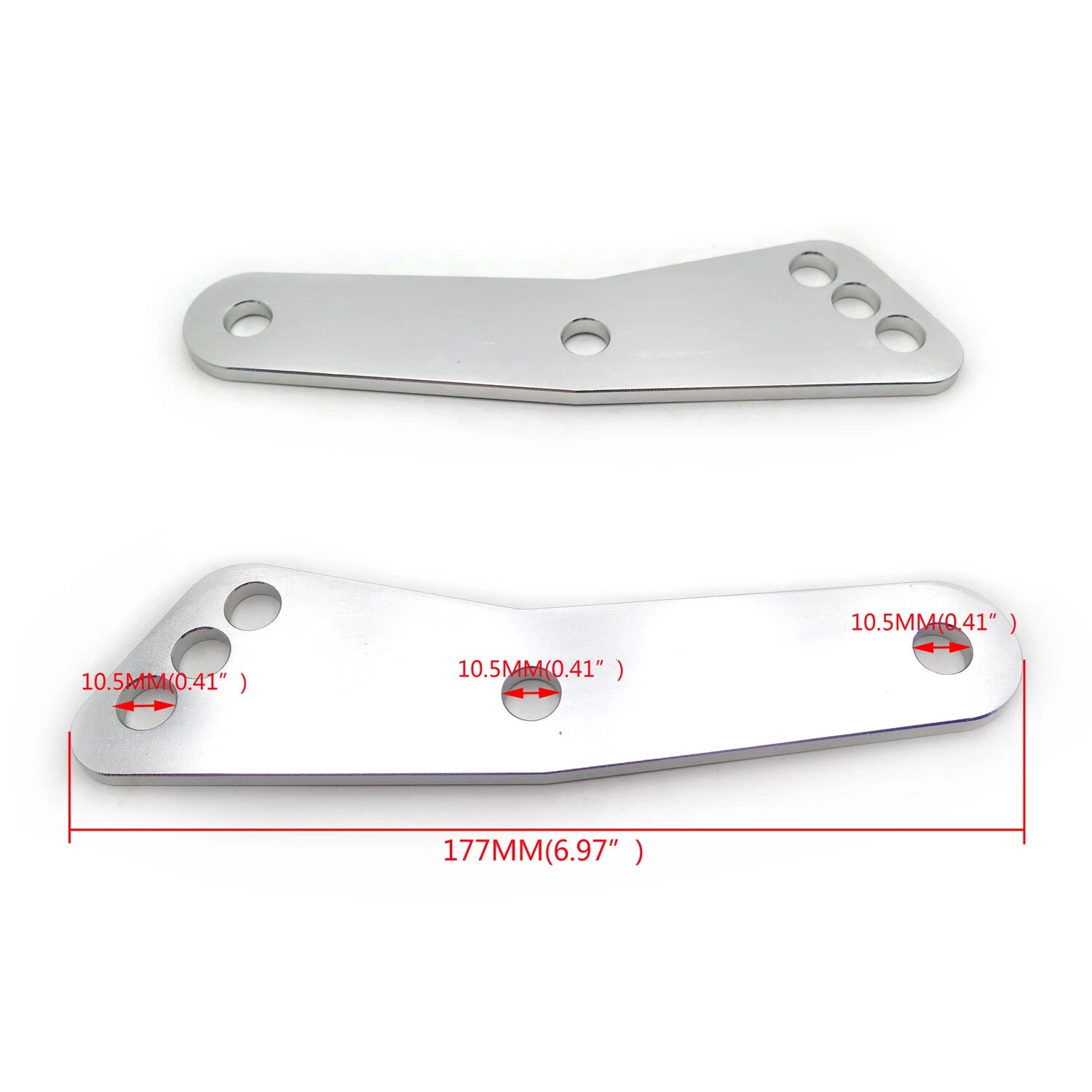 Silver Lowering Links for Honda CBR 600 F4 F4i (1999–2006)