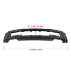 Steel Black Split-Type Front Bumper Face Bar FO1002424 for Ford F150 (2015–2017)