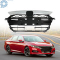Front Bumper Grille Set for Honda Accord (2018–2019) Chrome Black