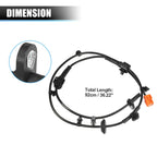 Front Right ABS Wheel Speed Sensor No. 57450-SEL-T02 for Honda Jazz (2002–2008)