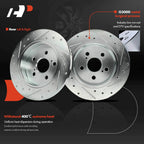Rear Side Drilled Brake Rotors for Toyota Corolla (2019–2023)