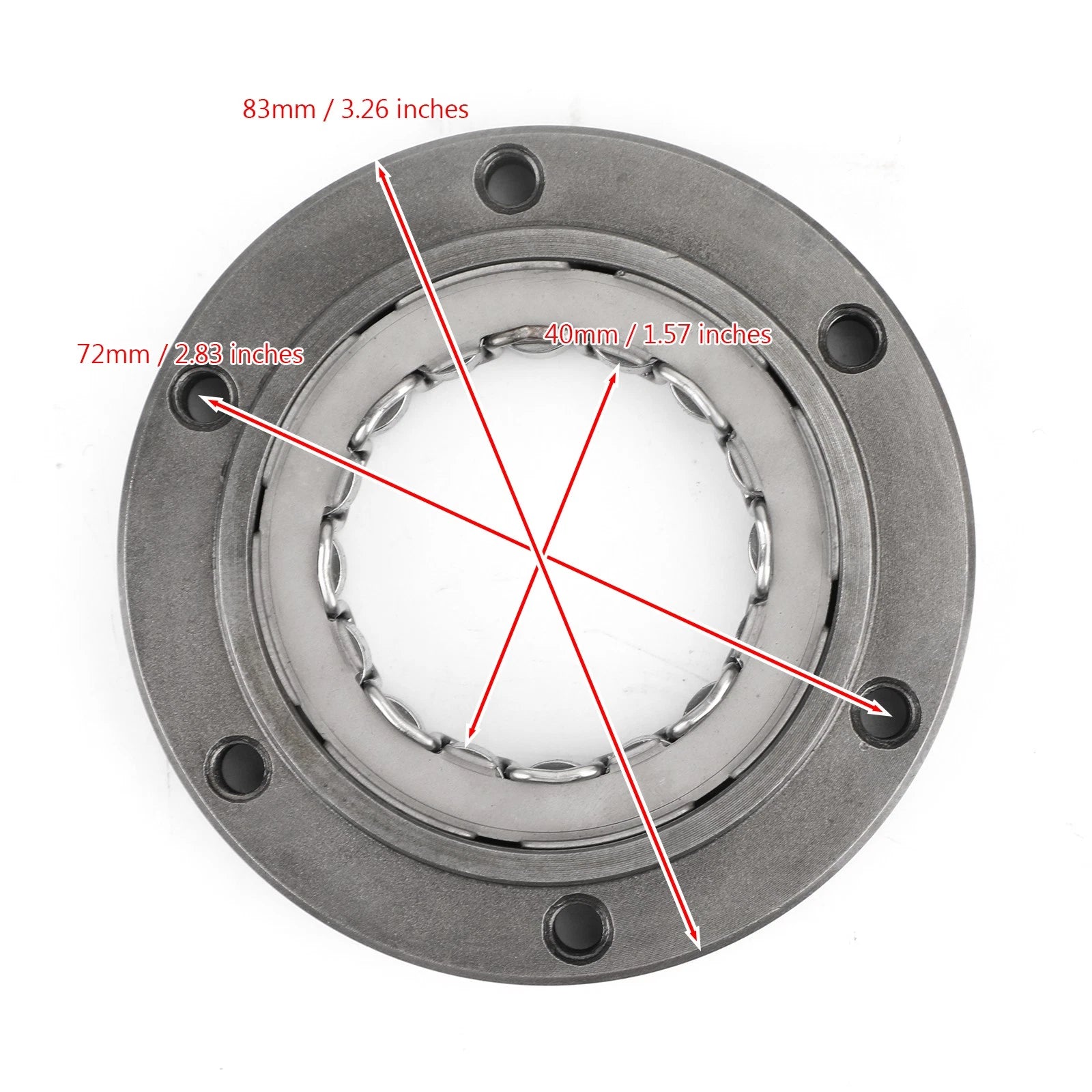 Starter Clutch One Way Bearing Sprag for Yamaha YFZ 450 SE LE (2004–2009)