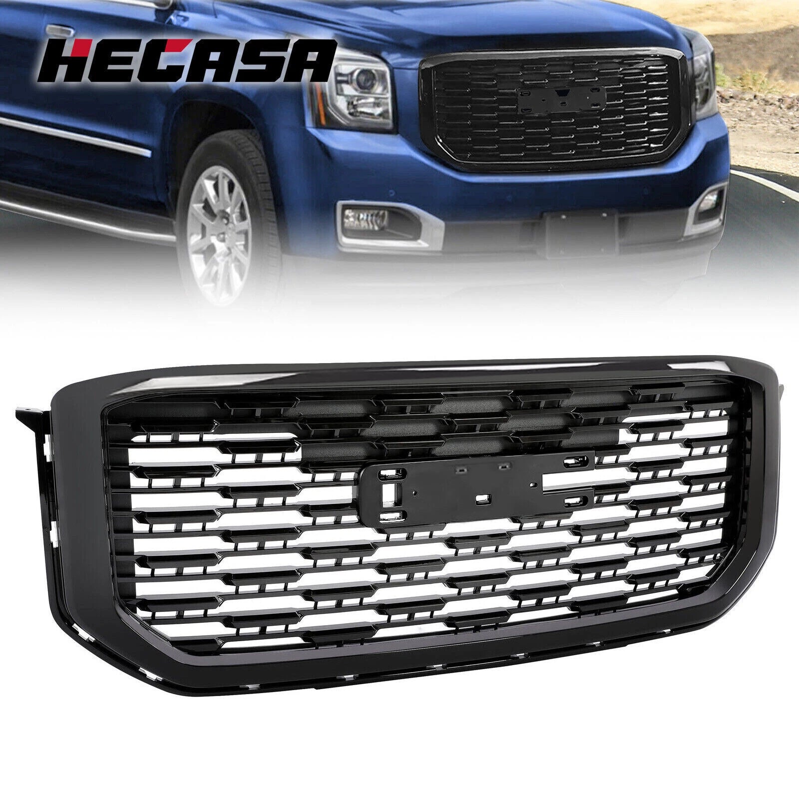 Denali Style Front Bumper Grille for GMC Yukon XL (2015–2020)