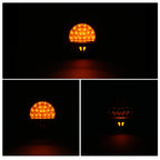 2X LED Front Turn Signal Lights for Humvee M998 M35