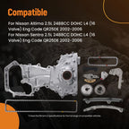 Timing Chain Kit 164 Links for Nissan Sentra 2.5L (2002–2006) QR25DE M385