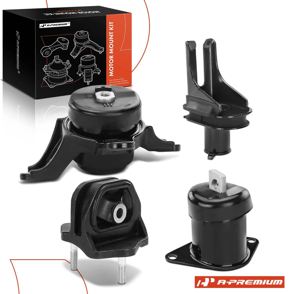 Set of 4 Engine Motor & Transmission Mounts for Honda Accord (2008–2012)