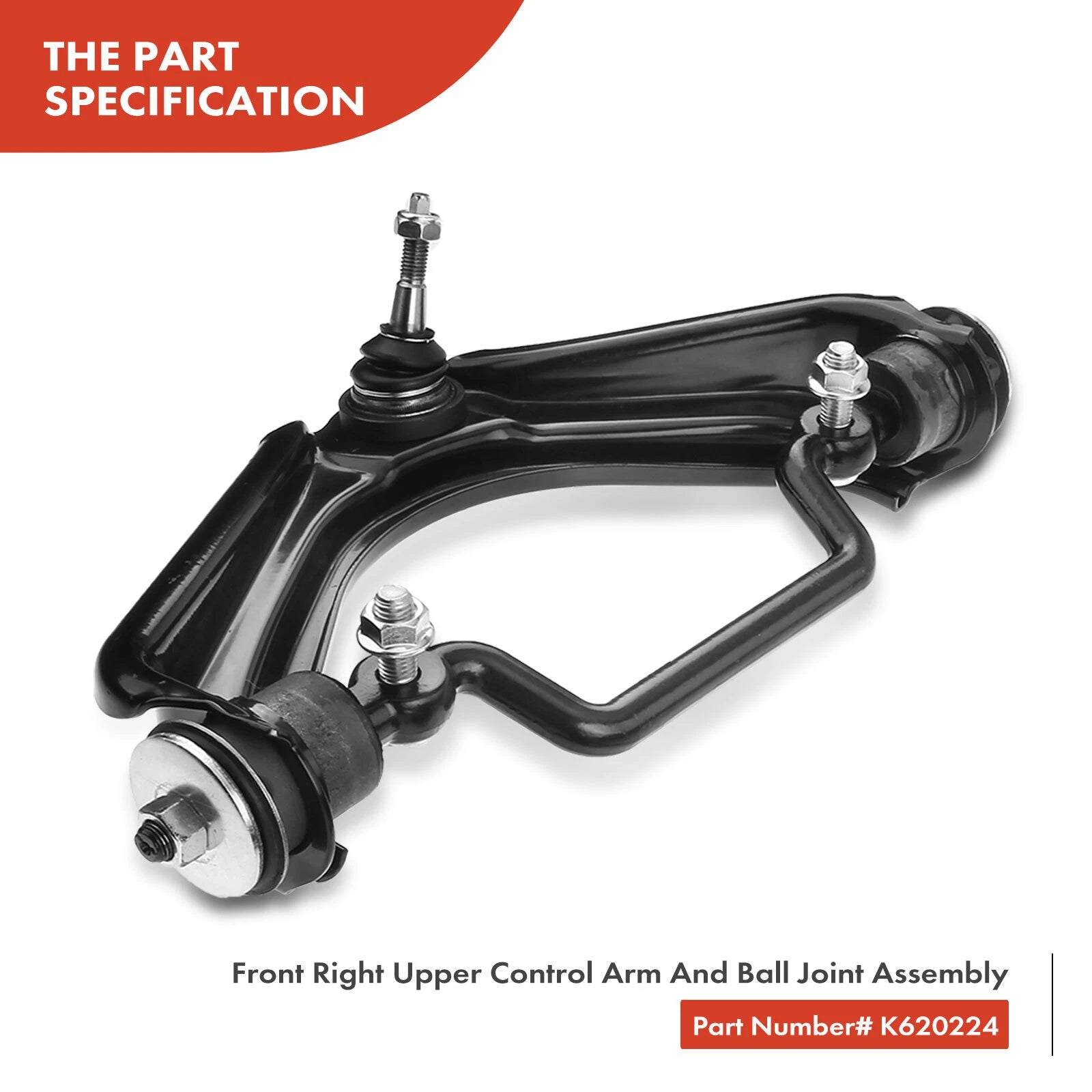 6X Wheel Bearing Control Arm with Ball Joint Kit for Ford Explorer