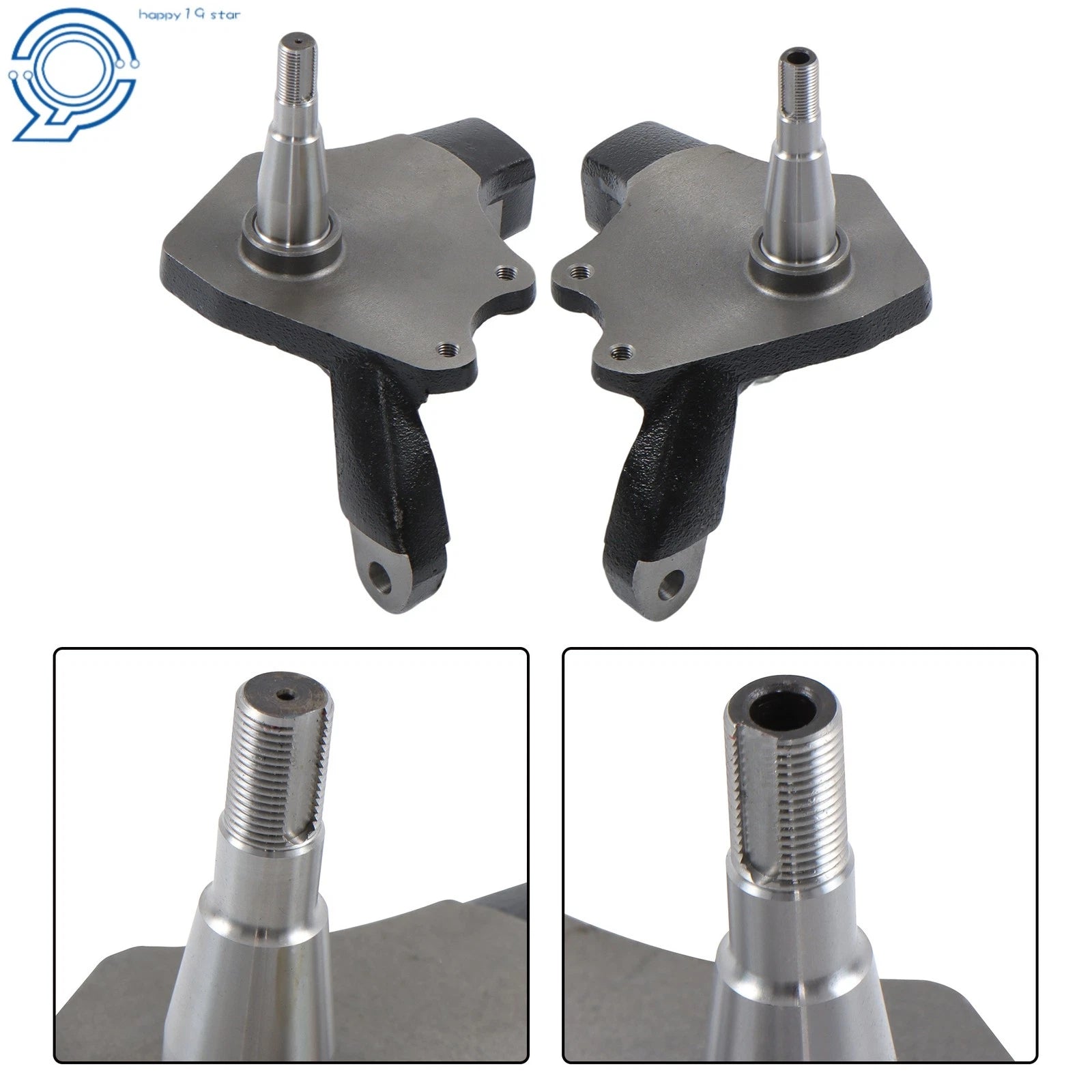 2.5" Drop Spindles for VW Beetle (1950–1965)