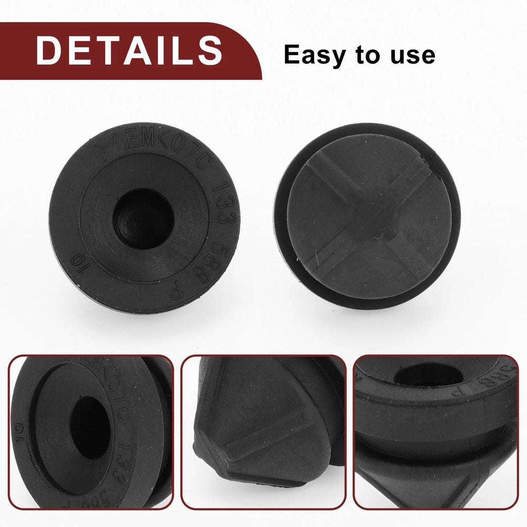 2 Pcs Air Filter Housing Grommet No. 07C133588P for Audi A3, Volkswagen Jetta 