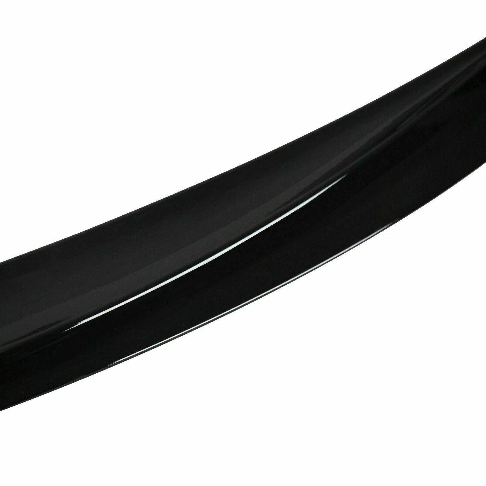 Gloss Black Front Hood Bumper Upper Trim Nose Cover for Honda Civic Si (2016–2021)