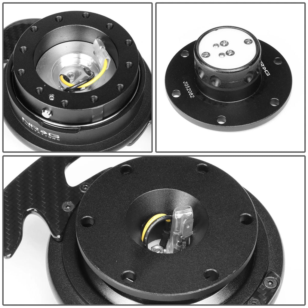 NRG 6-Bolt Quick Release Steering Wheel Adapter for SRK-700BK-CF