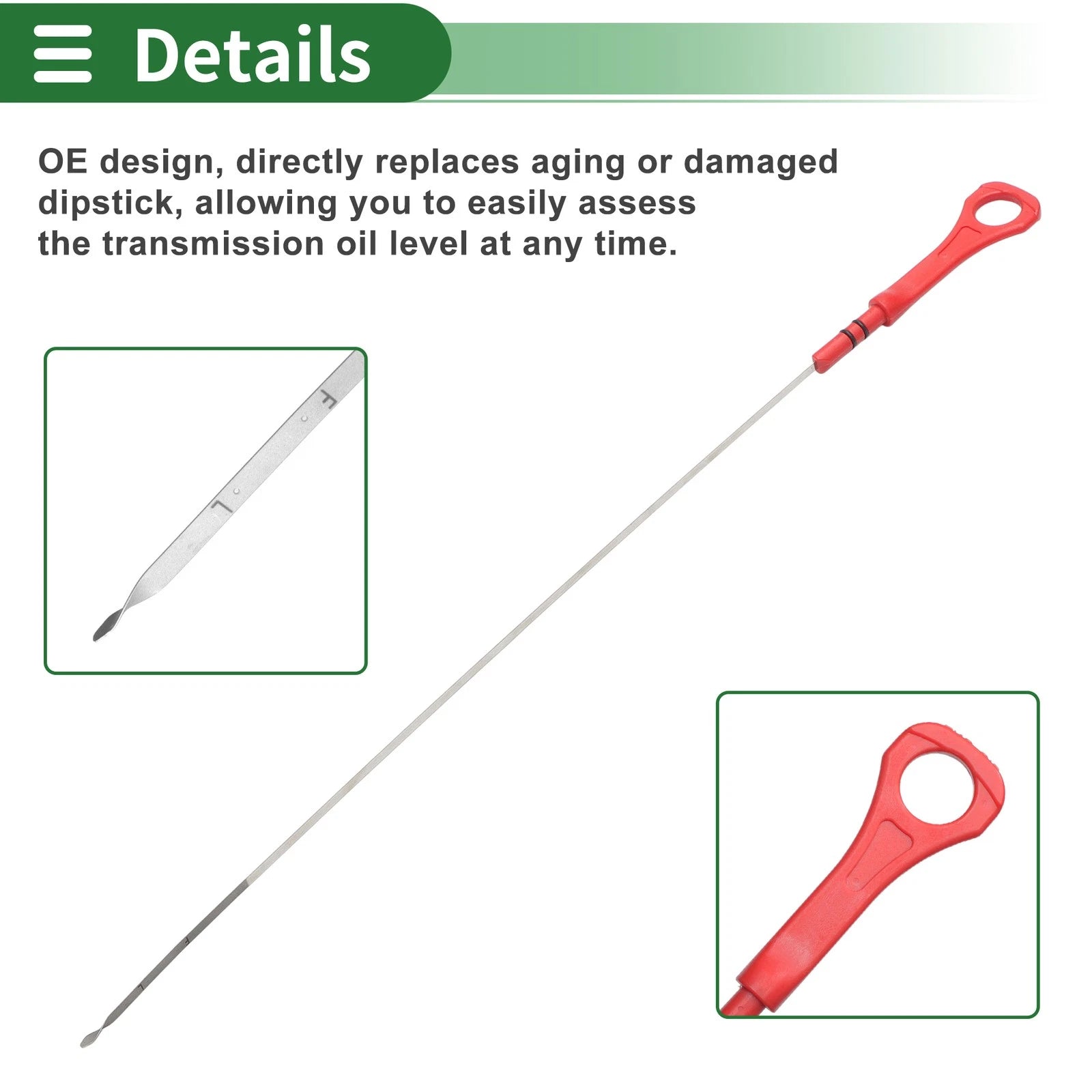 Oil Level Dipstick No. 266112G030 for Kia Sportage 2.4L L4 (2017–2019)