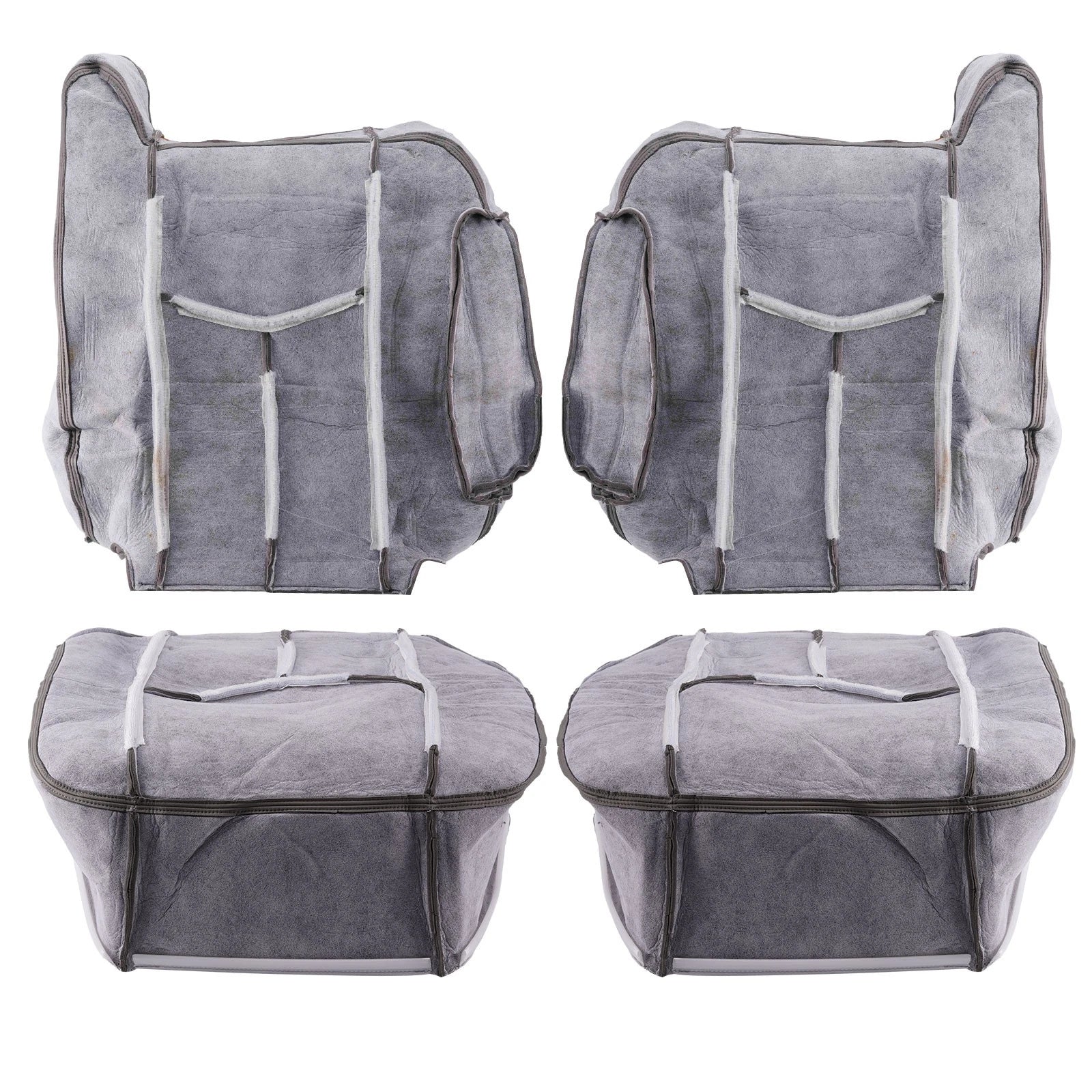 Leather Seat Covers for Chevy Silverado GMC Sierra (2003–2006)