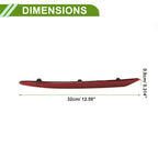 Bumper Reflector No.KS7Z13A565B for Ford Fusion (2019–2020) Red Rear Left