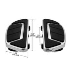Chrome Driver Floorboards Footboards Bracket for Harley Road Glide (2014-2024)